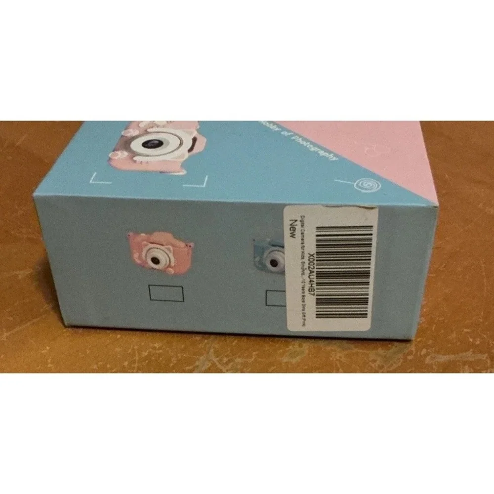 Kids Digital Camera Children LCD HD Rechargeable Pink Woof Good Dog New Open Box